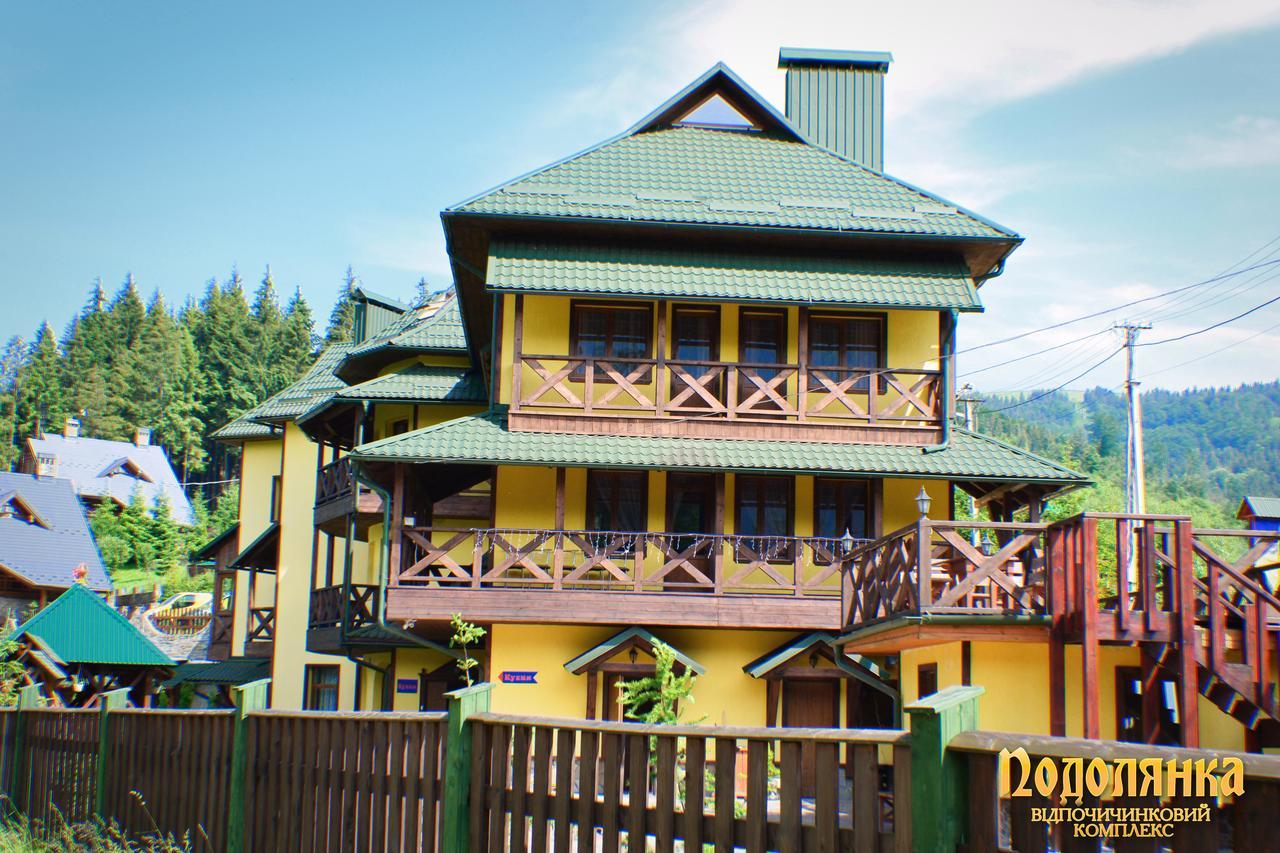 Podolyanka Hotel Slavske Luaran gambar
