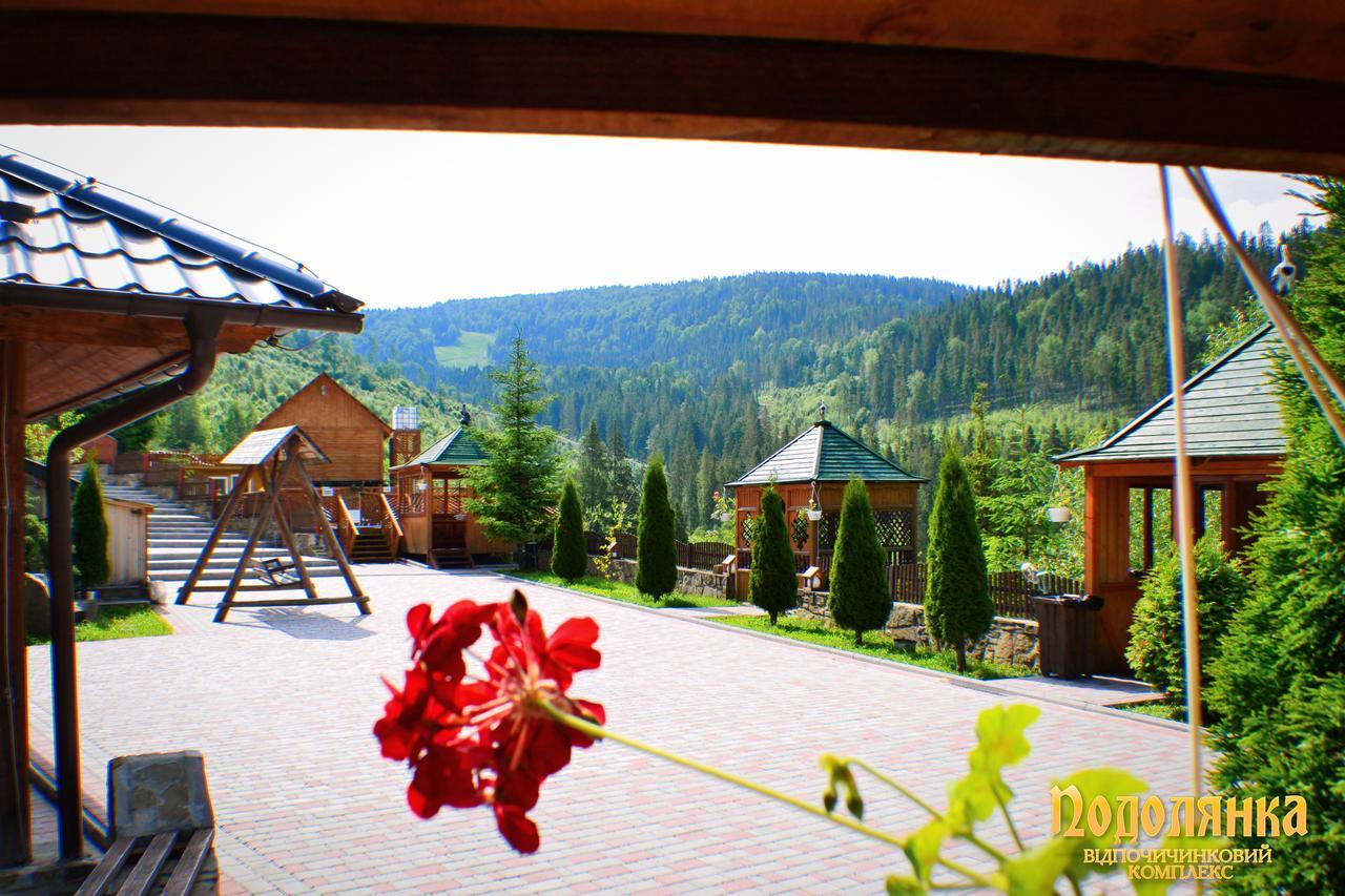 Podolyanka Hotel Slavske Luaran gambar