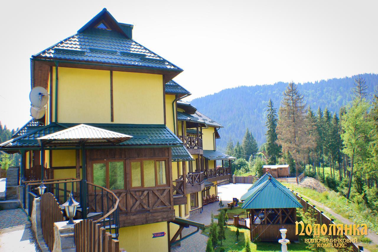 Podolyanka Hotel Slavske Luaran gambar