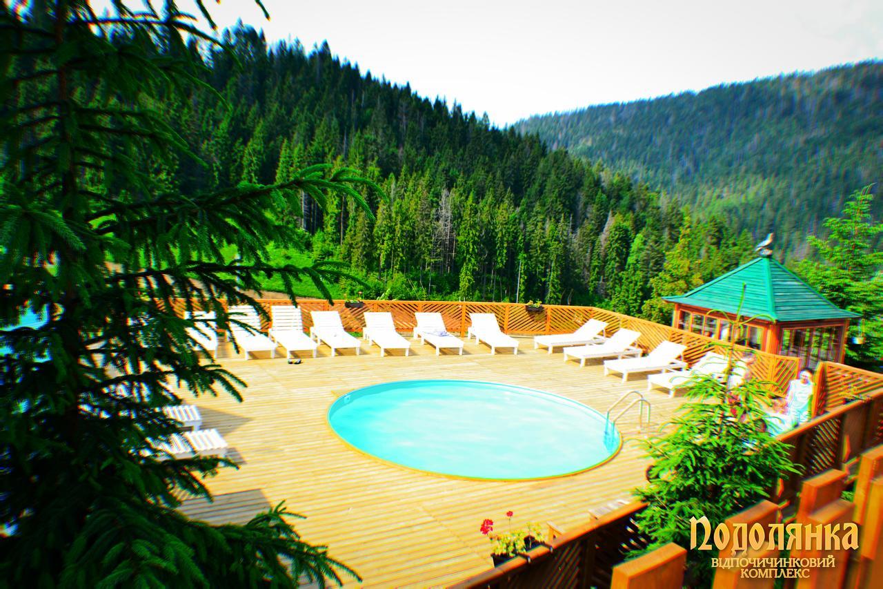 Podolyanka Hotel Slavske Luaran gambar