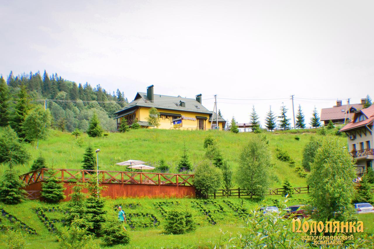 Podolyanka Hotel Slavske Luaran gambar