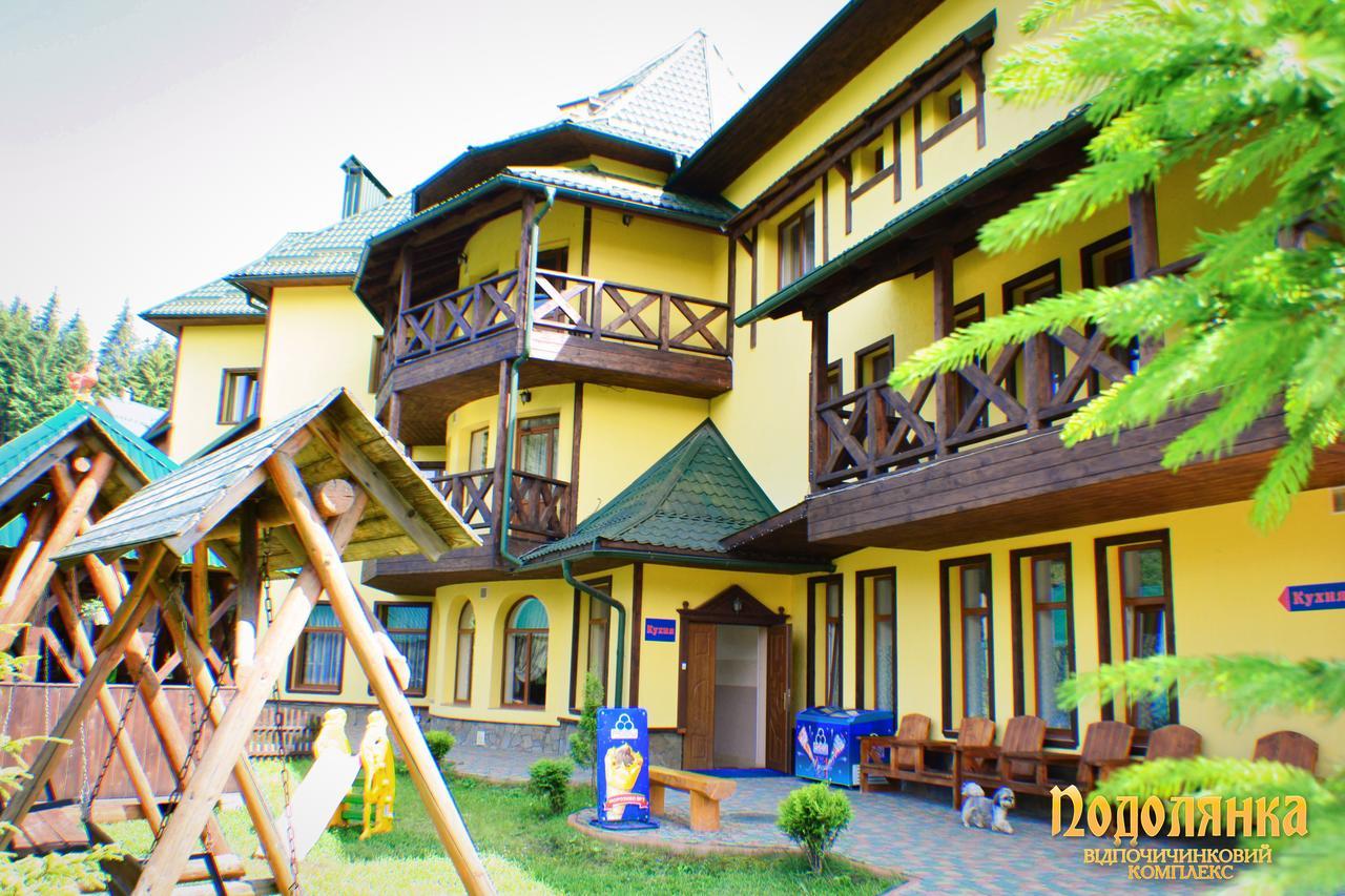 Podolyanka Hotel Slavske Luaran gambar