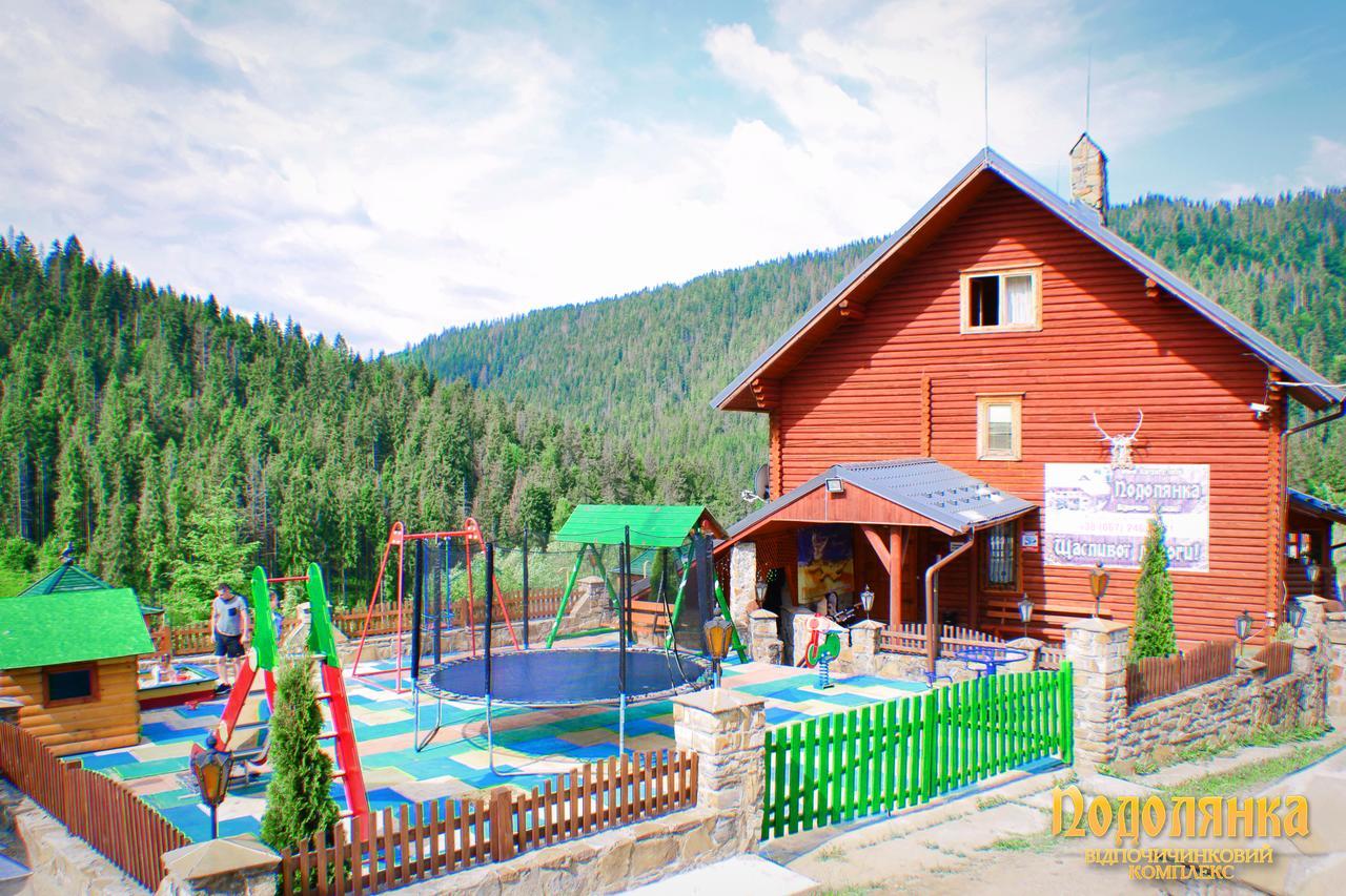 Podolyanka Hotel Slavske Luaran gambar